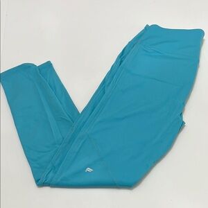Fabletics Motion365 Size XL Blue Athletic Leggings NWT